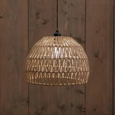 Produktbild von Solarlampe Edison 26 x 19 cm natur Anna's Collection