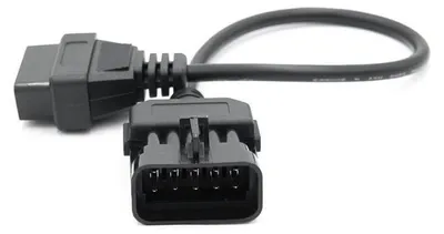 Produktbild von Adapterkabel Auto Techstar®, Opel / Vauxhall, 10-polig zu OBD2 16-polig