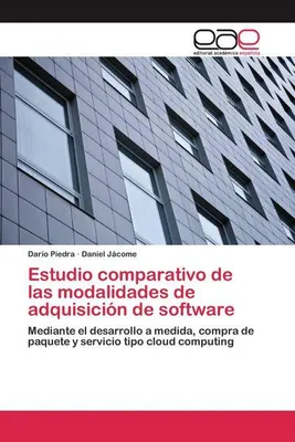 Produktbild von Estudio comparativo de las modalidades de adquisición de software