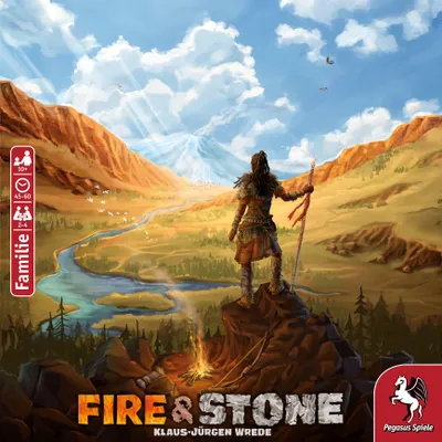 Produktbild von Pegasus Fire & Stone, Brettspiel, Familie, 10 Jahr(e), 45 min, Familienspiel