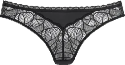 Produktbild von LASCANA Stringpanty schwarz Größe 44/46