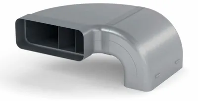 Zdjęcie produktu dla Naber COMPAIR System Ø 150 Steel SF 150 Zestaw rur do wentylatora korytkowego, stal ocynkowana