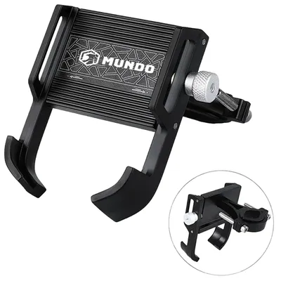 Zdjęcie produktu dla MUNDO® Uchwyt rowerowy motocyklowy na telefon stabilny i mocny