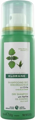 Zdjęcie produktu dla Klorane pokrzywowy suchy szampon regulujący wydzielanie sebum 50ml