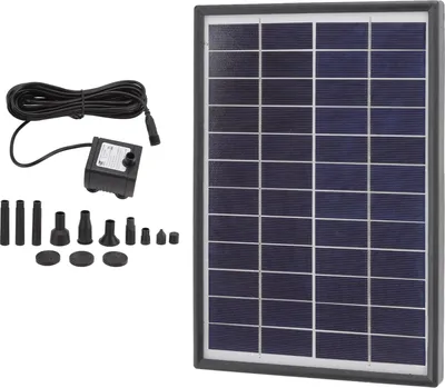 Obrázek produktu pro Solární fontánové čerpadlo 12V 6W ABS Anti Clogging Filter Easy Cleaning Solární vodní čerpadlo pro plovoucí dekorace