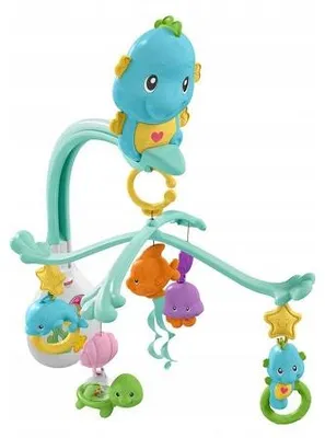 Produktbild von Fisher-Price Mobile Spieluhr Meeresfreunde für Babys