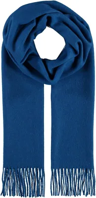 Produktbild von FRAAS Schal Wool Scarf with Fringes Royal Blue blau