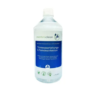 Produktbild von 1 Liter membraclean Trinkwasserleitungs- und Tankdesinfektion