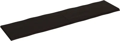 Produktbild von vidaXL Tischplatte 200x50x(2-4) cm Massivholz Behandelt Baumkante