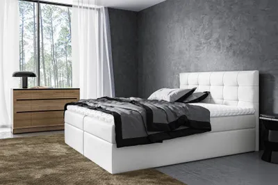 Produktbild von Boxspringbett Schlafzimmerbett VIDE 180x200cm inkl.Bettkasten