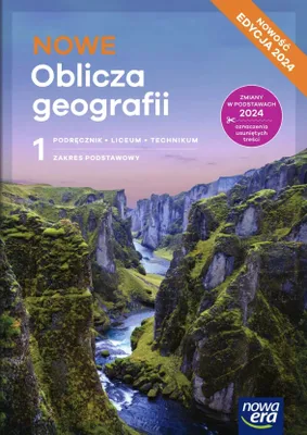 Zdjęcie produktu dla Nowe Oblicza geografii 1. Zakres podstawowy. Podręcznik. Liceum i technikum. Edycja 2024