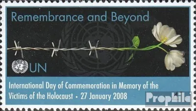 Produktbild von Briefmarken UNO - New York 2008 Mi 1078 (kompl.Ausg.) gestempelt Holocaust-Gedenktag