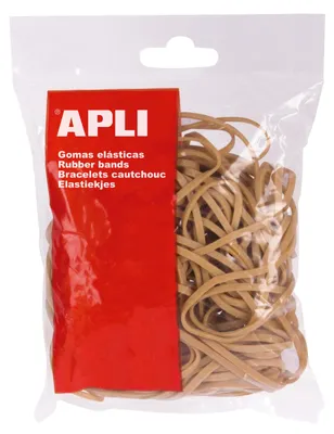 Zdjęcie produktu dla Apli Opaski Gumowe 80x2 Mm Czerwone Czerwony Jeden Rozmiar