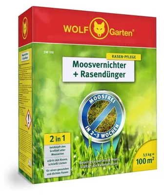 Productafbeelding van WOLF-Garten® 3841020 WOLF-Garten® RA SW 100 Moos Unkrautvernichter 3,5 kg