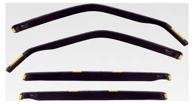 Produktbild von Windabweiser für Rav4, Baujahre 2012-2018, Heko Regenabweiser, getönt, 4-teilig, vorne und hinten, aerodynamisch