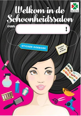 Image de Willkommen in meinem Beauty-Salon-Stickerbuch