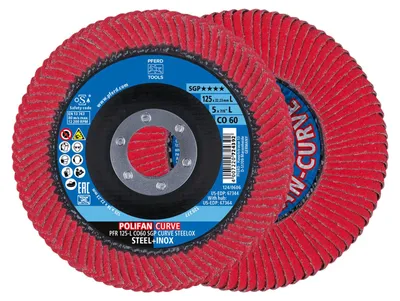Zdjęcie produktu dla PFERD 67689066, 12,5 cm, 2,22 cm, 12200 RPM, 60 g, 10 szt.