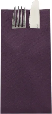 Produktbild von Sovie HORECA Besteckserviette Pflaume aus Linclass® Airlaid 40 x 40 cm, 100 Stück