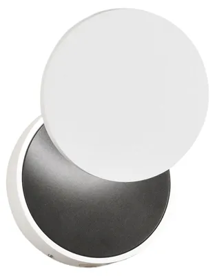 Produktbild von Ara LED-Wandleuchte, 8 W, 3000 K, 715 lm, Metall und weißes Acrylglas, mit Lichtregulierung per Knopfdruck - modernes und minimalistisches Design