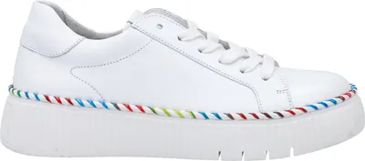 Produktbild von Gabor Nappa multicolor Damen Sneaker low in Weiß, Größe 4.5