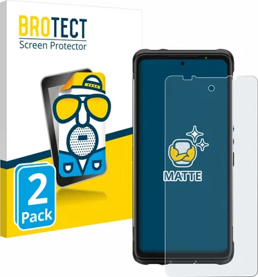 Produktbild von 2x BROTECT Schutzfolie für Ulefone Armor 10 5G Displayschutz Displayschutzfolie Folie Matt Entspiegelungsfolie