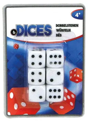 Image de Jeu de dés, 6 dés