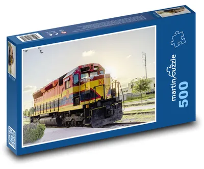 Obrázek produktu pro martinpuzzle - Puzzle 500 - Vlak - lokomotiva