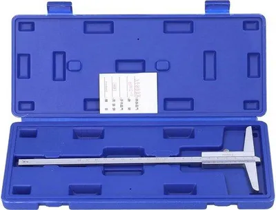 Zdjęcie produktu dla Precyzyjny przyrząd pomiarowy ze stali nierdzewnej, 0–250 mm, bardzo dokładny, 0,02 mm