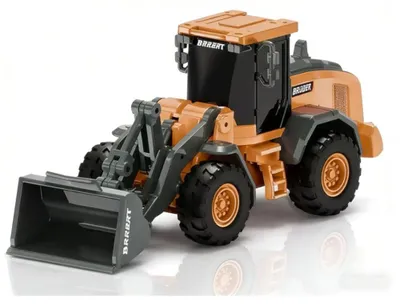 Produktbild von Z6758 1:64 Mini RC Bulldozer Bagger, 2.4G ferngesteuertes Baustellenfahrzeug, Metall Modell Loader Truck mit App-Steuerung, Spielzeug Geschenk