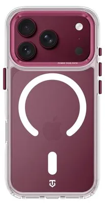Productafbeelding van Tactische achterkantbescherming MagForce 2.0 voor iPhone 17 Pro/18 Pro, bordeauxrood