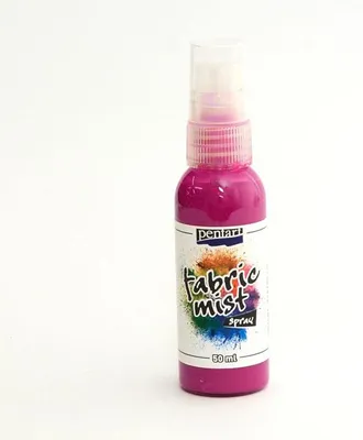 Produktbild von Pentart Fabric Mist Textilfarbe Spray 50 ml - Rosa