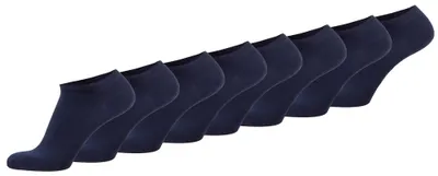 Produktbild von TOM TAILOR 8er Pack Uni Socken - Basic, Sneakersocken, einfarbig Navy 39-42