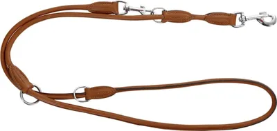 Produktbild von Kerbl Blindenhund-Leine Roma 2 m Leder Braun 81098
