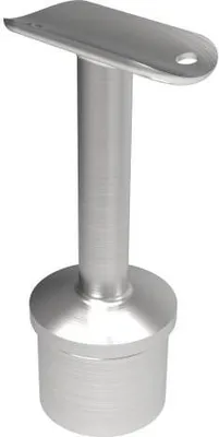 Produktbild von Sellon24® Handlaufstütze starr für Pfosten 42,4 mm Handlaufhalter Rohrstütze Geländer Anschluss rund 42,4 mm V2A, matt gebürstet S24U-0710-242