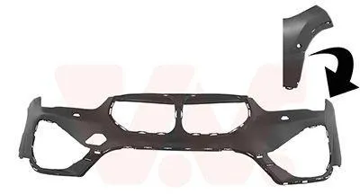 Produktbild von VAN WEZEL Stoßstange Stoßfänger für BMW X1 (F48) Grundiert 0556577