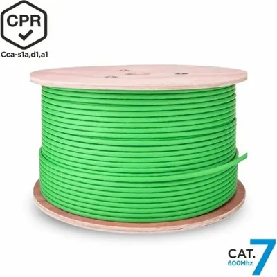 Immagine prodotto di Bobina cavo RJ45 SFTP SFTP AWG23 LSZH CPR Cca Aisens A146-0667 Cat.7/ 305m/ Verde