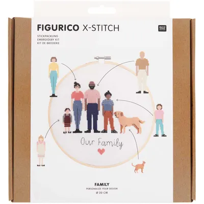 Produktbild von Stickpackung Figurico Family