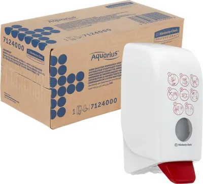 Produktbild von Kimberly Clark - Kimberly-Clark Spender für Händedesinfektion, Kassette, weiß, 1 Liter
