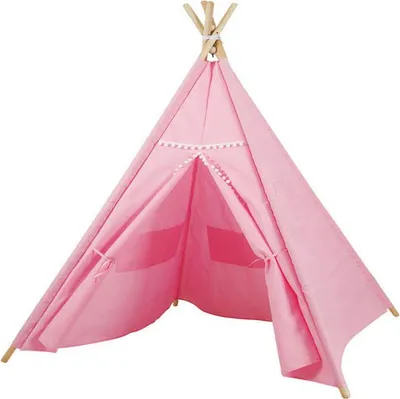 Zdjęcie produktu dla namiot tipi różowy z oświetleniem, 128 cm