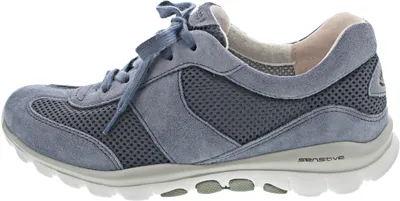 Immagine prodotto di rollingsoft scarpe da donna stringate sportive suola in gomma blu