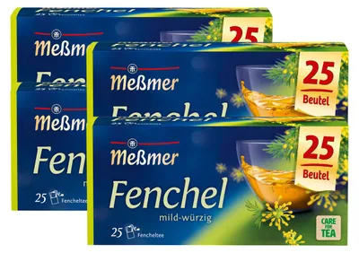 Immagine prodotto di Meßmer Finocchio tisana aromatica fine con anice 75g confezione da 4 pz