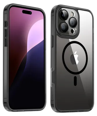 Produktbild von Valenta 588751, Cover, Apple, iPhone 16 Pro, 16 cm (6.3"), Schwarz, Transparent