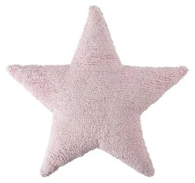 Image de Coussin en forme d'étoile rose - Lorena Canals