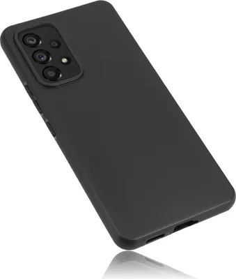 Produktbild von mumbi Hülle kompatibel mit Samsung Galaxy A53 5G Case Schutzhülle Tasche, Schwarz
