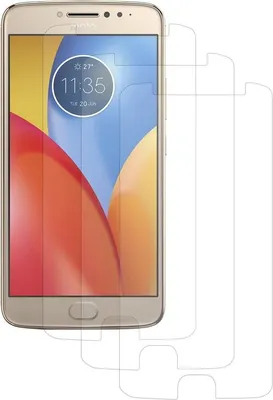 Produktbild von 3x Premium Matt Display Schutz Folie Folien für Motorola Moto E4 PLUS®