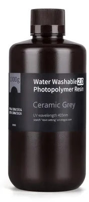 Wasserwaschbares Resin 2.0 1000 g Grau für 3D-Drucker