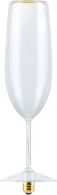 Zdjęcie produktu dla SEGULA LED Floating Champagne clear E27 dimmb.