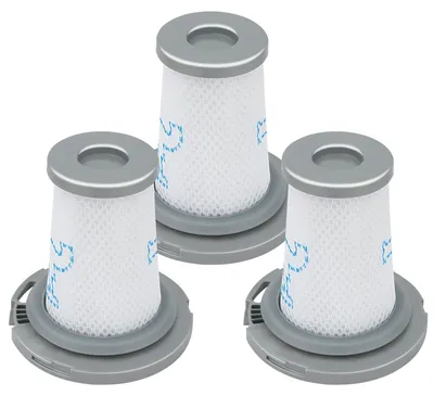 Ersatzfilter für Staubsauger, 3 Stück, Kunststoff