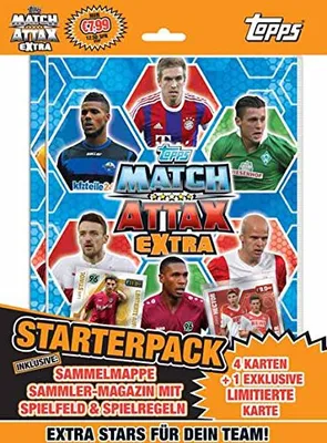 Obrázok produktu pre Zápas Attax Extra Starterpack 2014/2015