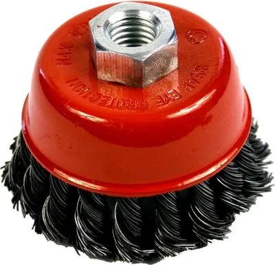 Obrázek produktu pro Strend Pro kartáč TCB-500 125 mm, hrncový kartáč, opletený, M14x2, drát 0,35 mm